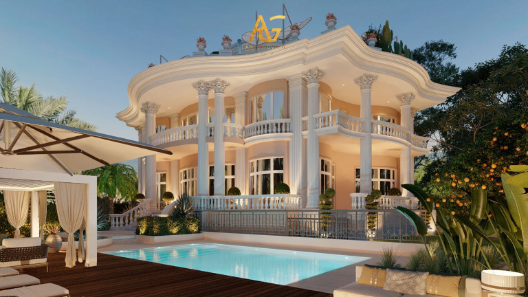 Elevating Luxury Living in Villa Exterior and Landscape Design