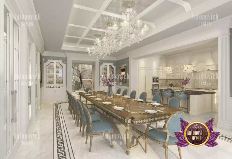 Dining Room Interior Design in Dubai