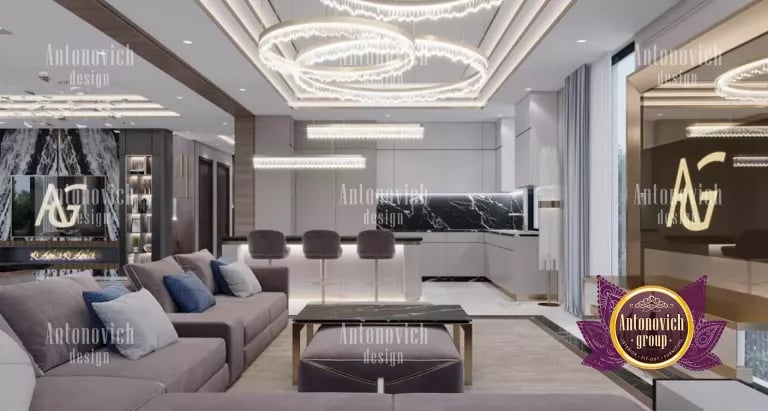 Living Room Interior in Dubai