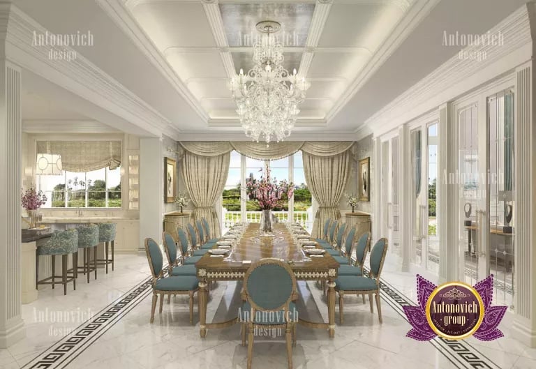 Dining Room Interior Design in Dubai