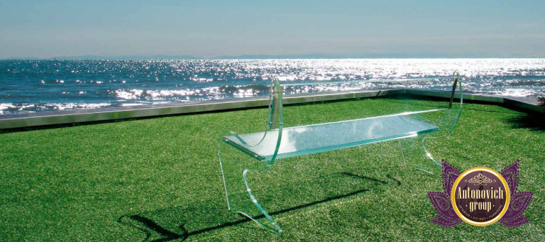 glass furniture dubai