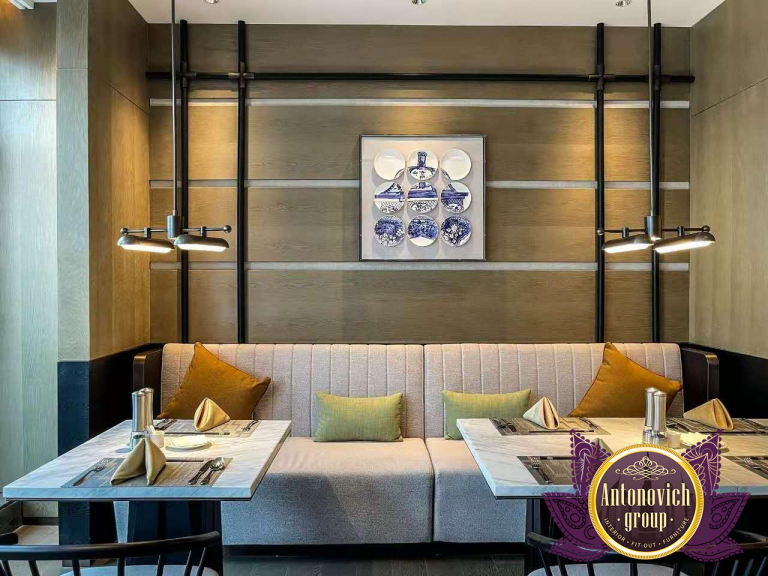 hotel dining area interior design