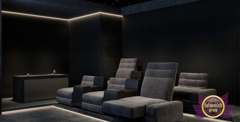 luxury home cinema