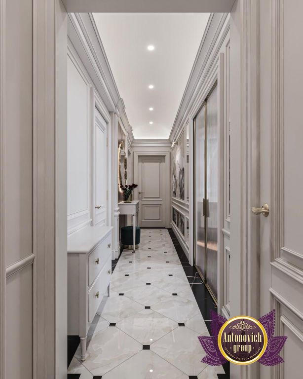 luxury house corridor