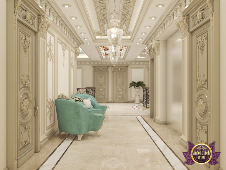 luxury home hallway interior design