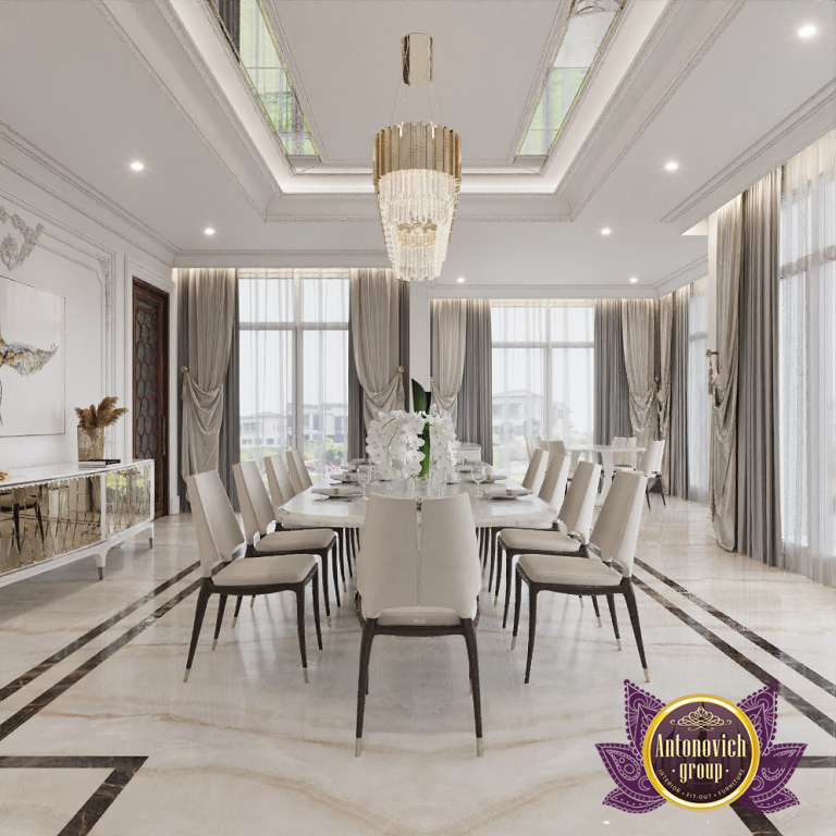 Dining Room Interior Design in Dubai