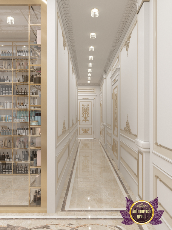 luxury classic corridor interior design