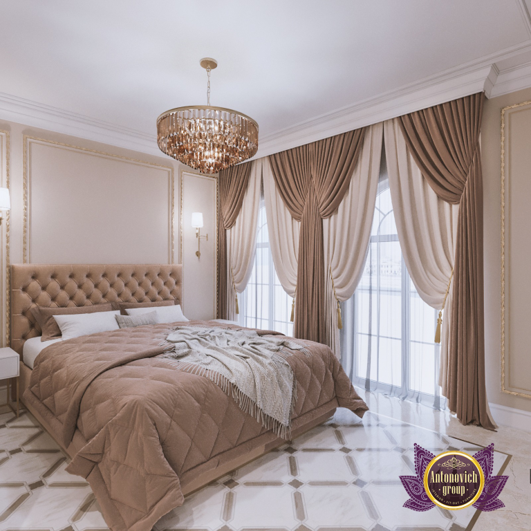 luxury bedroom's design