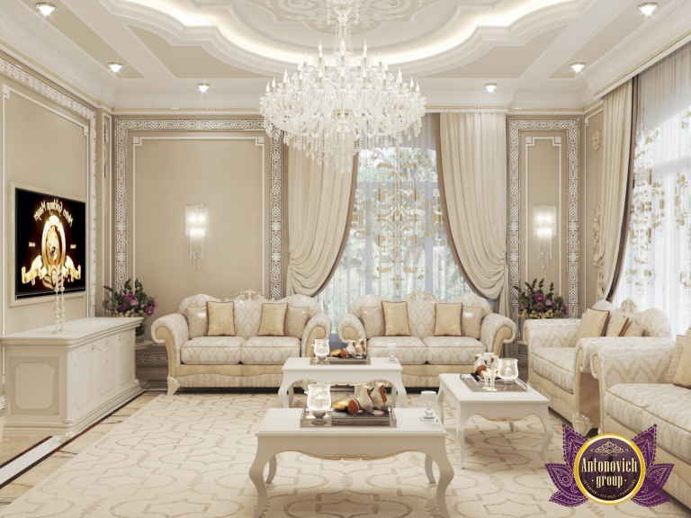 classic gold theme living room interior living room interior