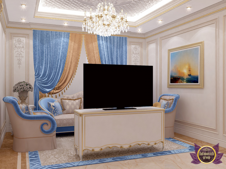 Living Room Interior in Dubai