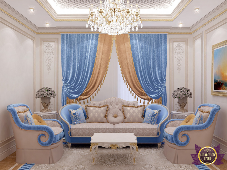 Living Room Interior in Dubai