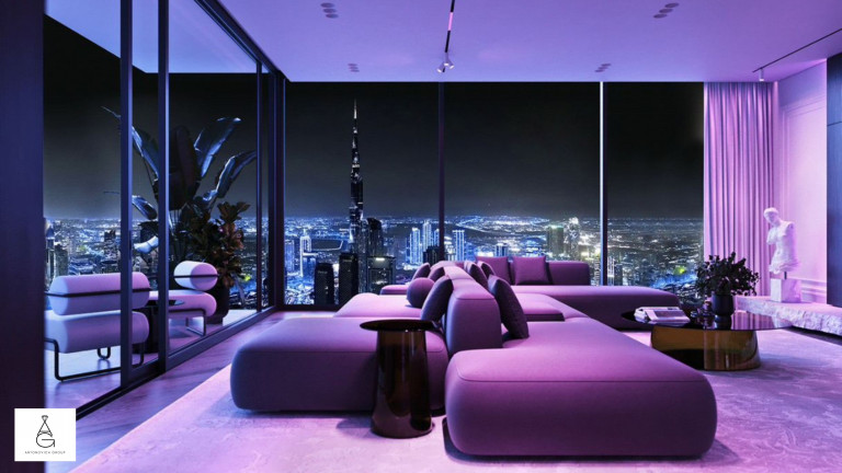 The Art of Modern Living Interiors in Dubai