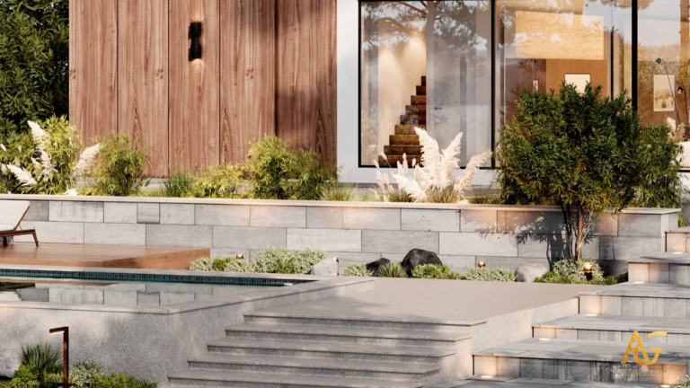 Embrace Modern Paradise Exterior & Landscape Solution