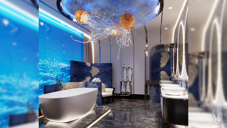 Dive into the Lap of Luxury Under Water Interiors