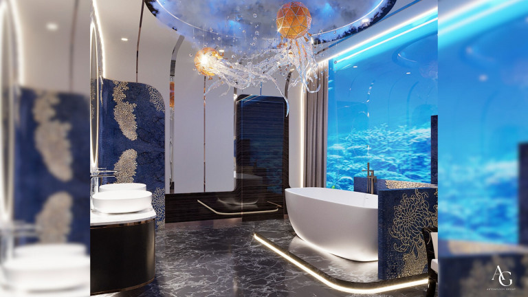 Dive into the Lap of Luxury Under Water Interiors