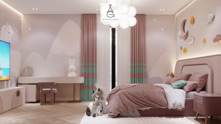 Antonovich Group's Expertise in Kids Bedroom Interior Design