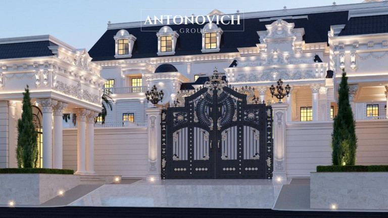 Royal Palace Exterior Architecture by Antonovich Group: Crafting Majestic Luxury in Dubai