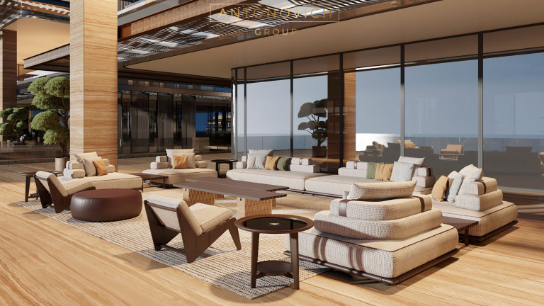 Redefining Outdoor Luxury: Exterior Design and Outdoor Furniture Production for World Islands Dubai