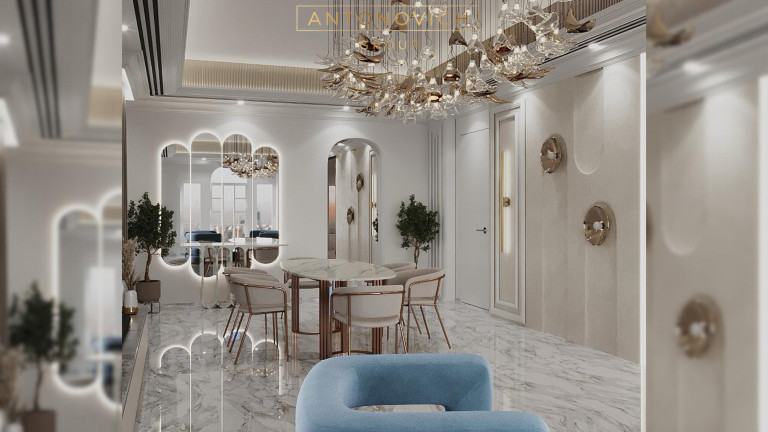 Antonovich Group Expertise in Modern Design For Luxury Dining Room Interior