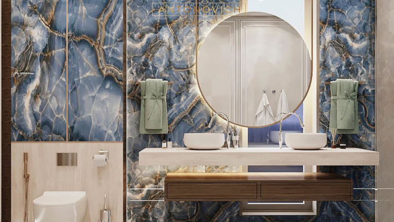 Crafting Opulence: A Masterpiece in Modern Bathroom Design to the Finest