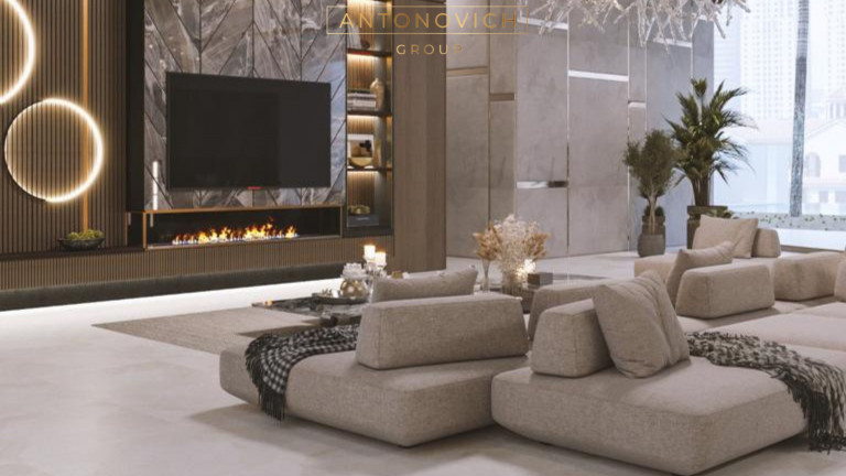 Bespoke Solutions for Luxury Villa Living Room Interior Design