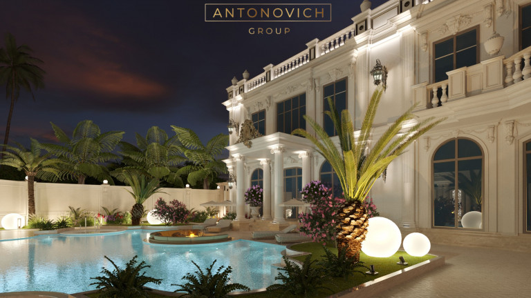 Transforming Luxury: Villa Exterior and Landscape Design by Antonovich Group