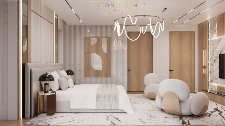 Luxury Haven: Elevating Comfort with Antonovich Group's Customized Bedroom Designs