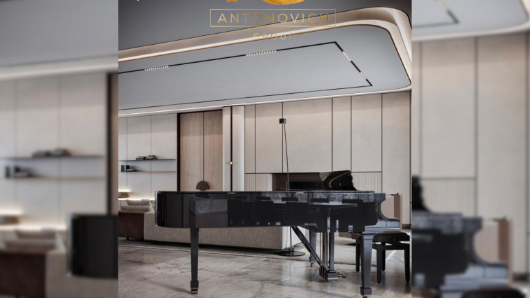 Elevating Interiors: Modern Ceiling Techniques by Antonovich Group