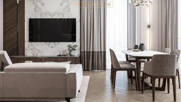 Modern Apartment Interior Design and Fit-Out in Port De Lamer Dubai - Meraas