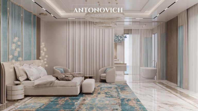 Luxurious Bedroom Interior Design and Fit-Out by Antonovich Group