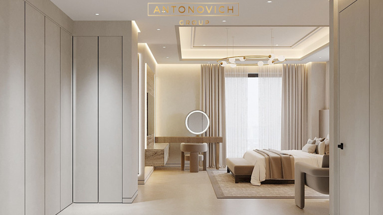 Ultimate Comfort: Modern Interior Design and Fit-Out Solutions for Master Bedrooms by Antonovich Group