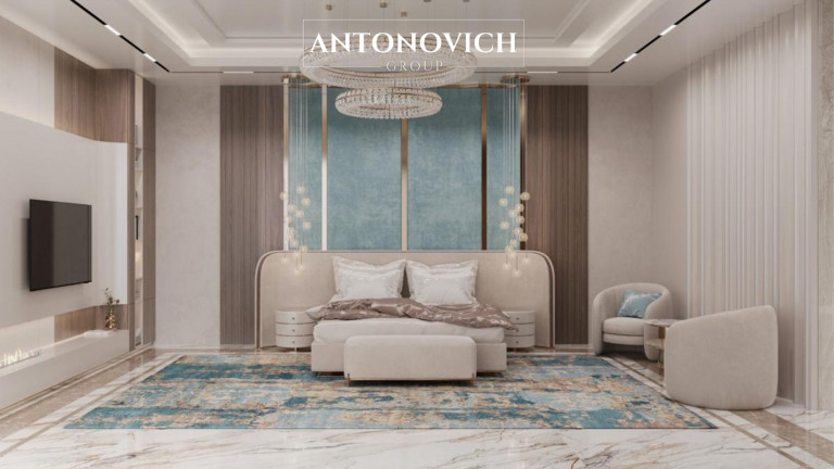 Luxurious Bedroom Interior Design and Fit-Out by Antonovich Group