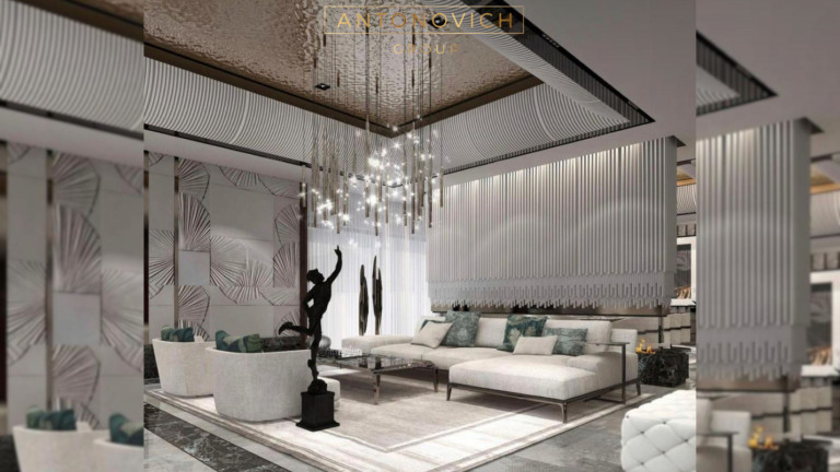 Elevating Luxury: The Art of Ceiling Design by Antonovich Group