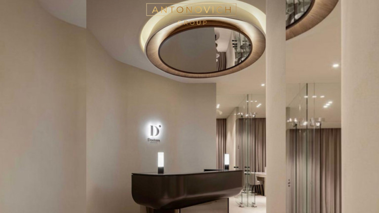 Futuristic Elegance: Modern Ceiling Designs by Antonovich Group