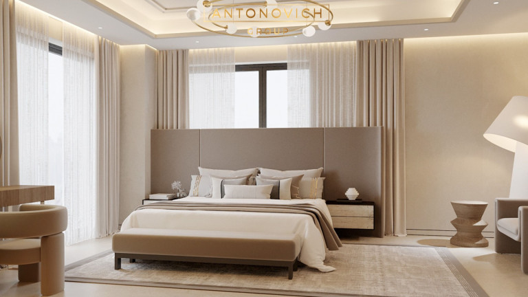 Ultimate Comfort: Modern Interior Design and Fit-Out Solutions for Master Bedrooms by Antonovich Group