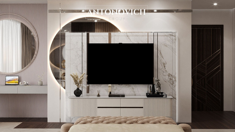 Crafting Dreams: Modern Luxury Bedroom Designs by Antonovich Group