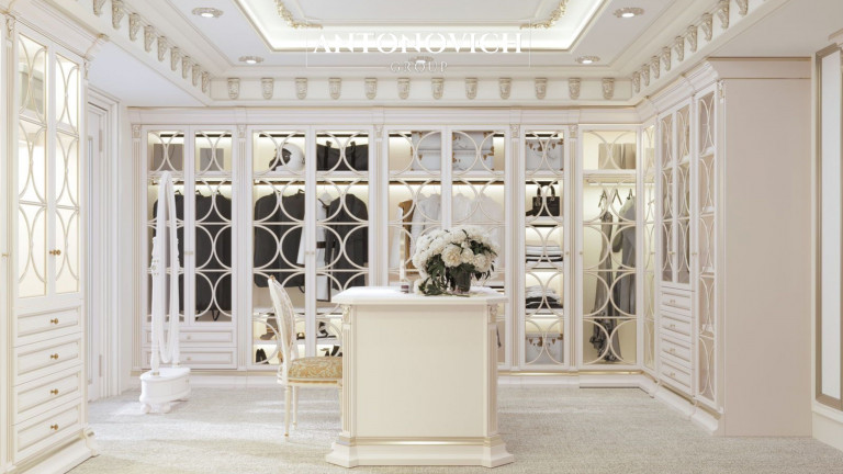 Luxury Interior Design and Joinery Solutions for a Master Dressing Room