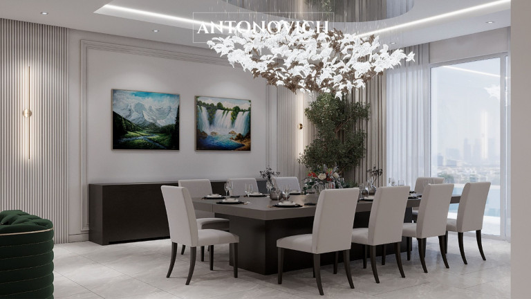 Maximizing Elegance: Open Space Interior Design for Living and Dining Rooms