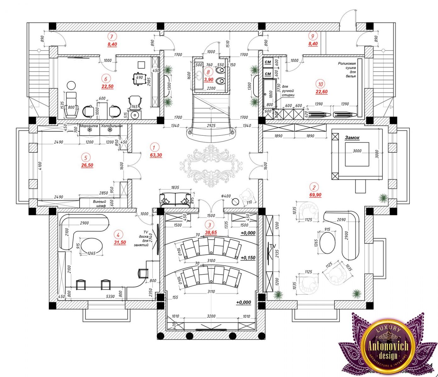 villa plan