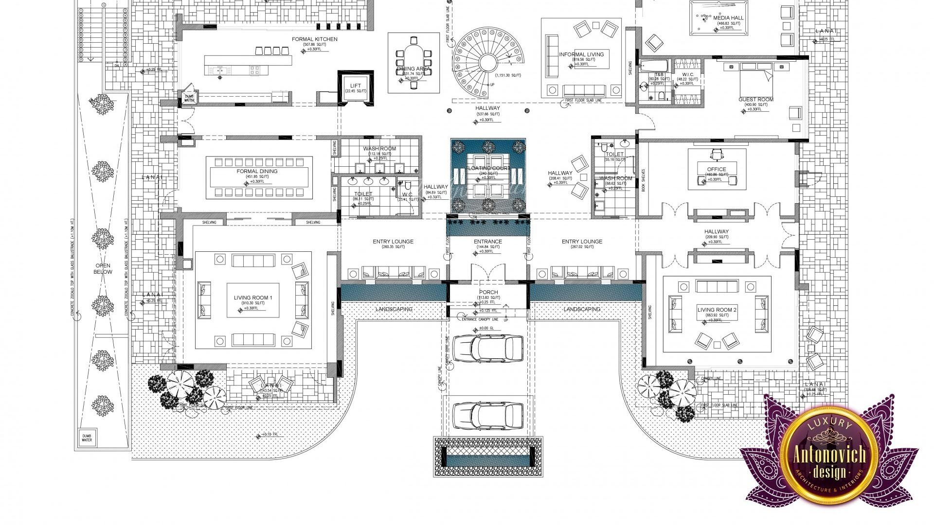 House Sketch Karachi