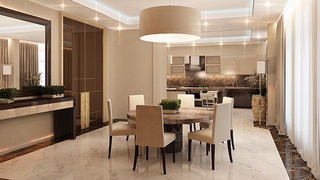 Cozy Apartment Design in Dubai Emirates Hills - Meadows