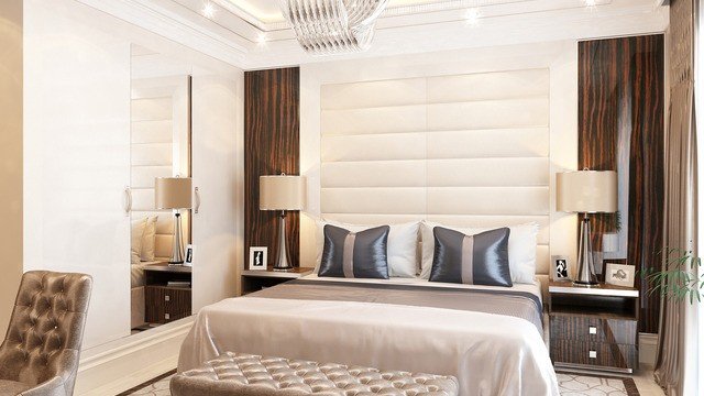 Elegant Bedroom Design Bangladesh