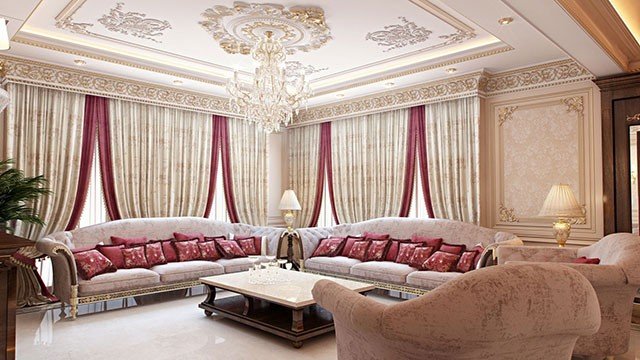 Royal luxury interior