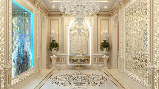 Luxury villa interiors