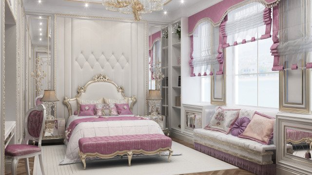 BEDROOM INTERIOR DESIGN FOR GIRLS