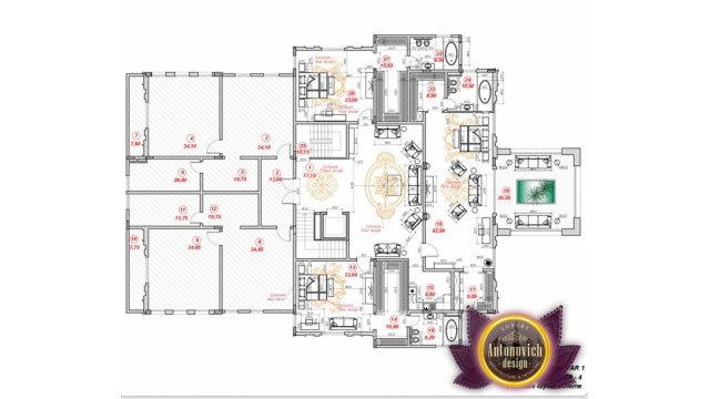 Luxury House Plan Villa 6