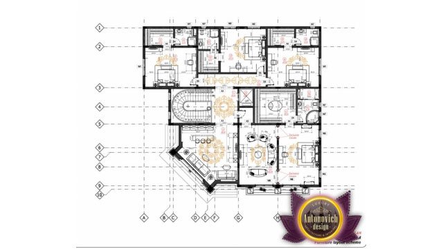 Luxury House Plan Villa 13