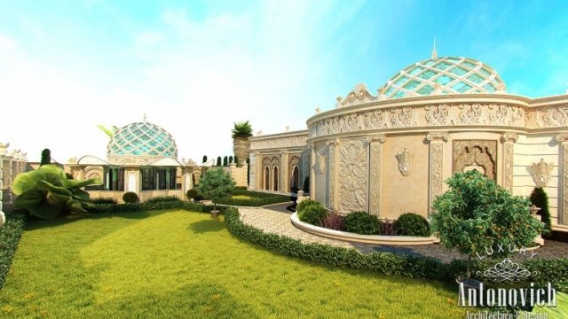Luxury Villa Exterior Abu Dhabi