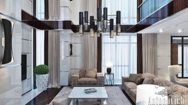 Living Room interiors in Contemporary Style