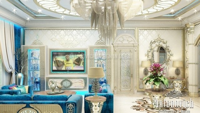 Living Room in Oriental Style